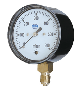 Low-Pressure-Gauge-(Steel-Case-Capsule-Pressure-Gauge